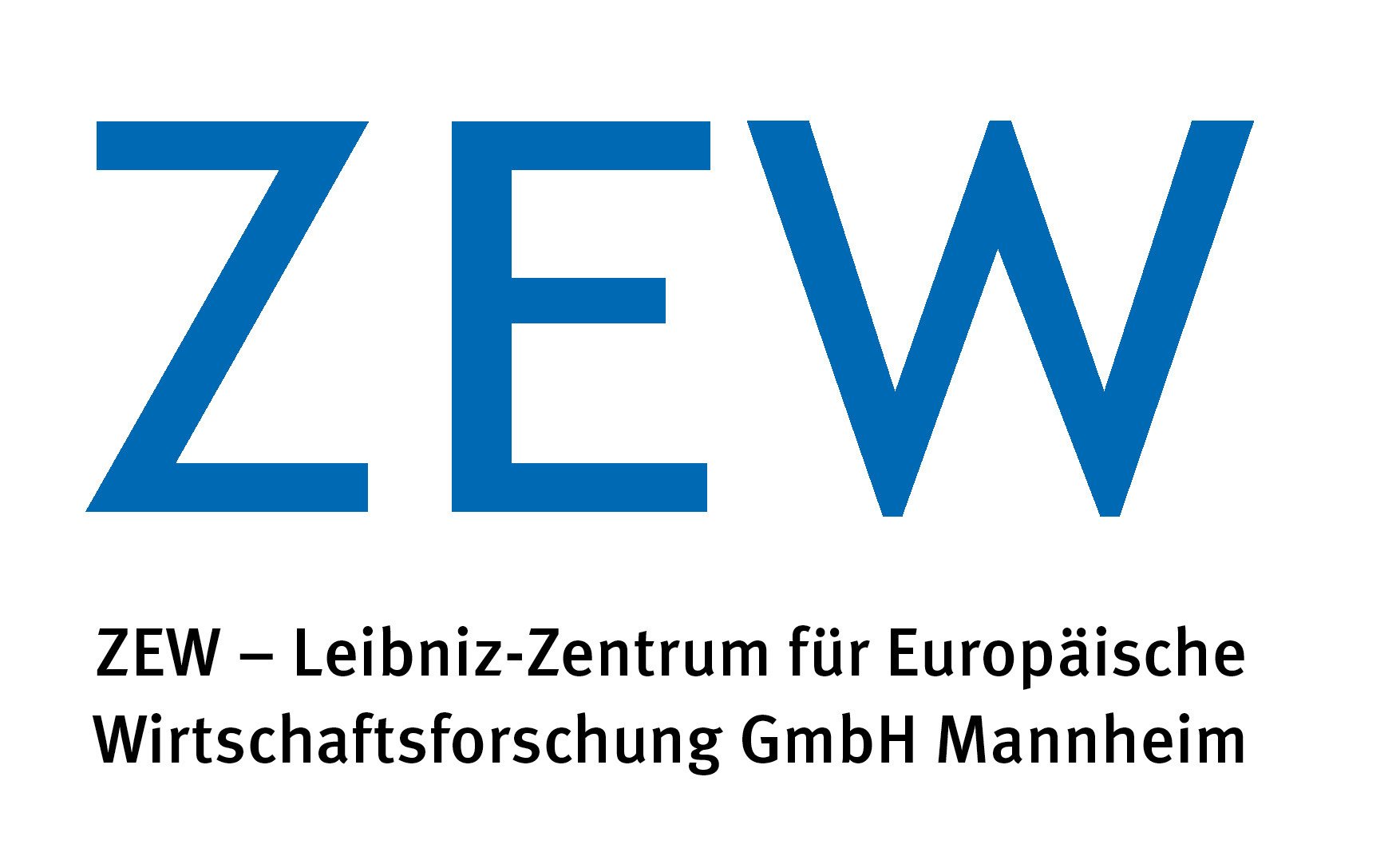 Das ZEW (Leibniz-Zentrum für Europäische Wirtschaftsforschung) Logo.