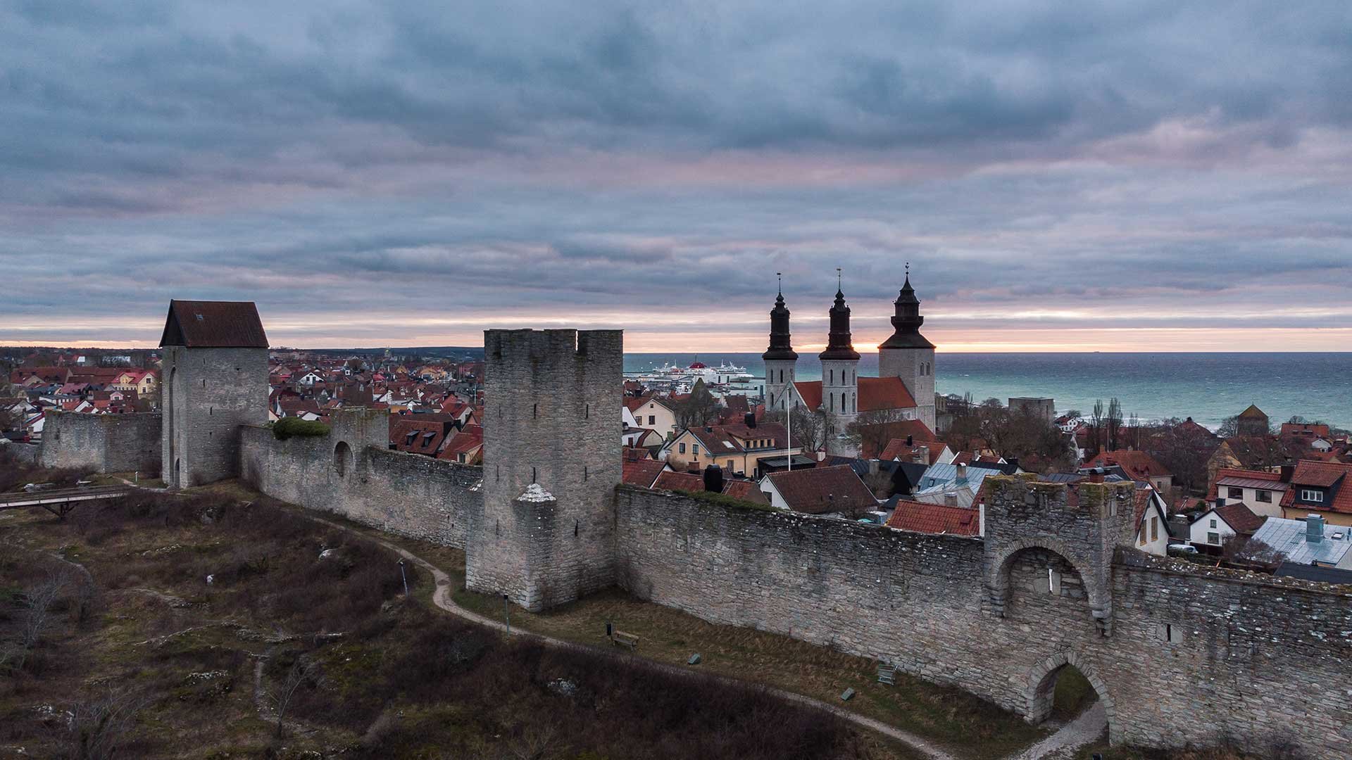 Visby med ringmur, Verian